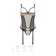Корсет Passion Marina Corset Beige S/M