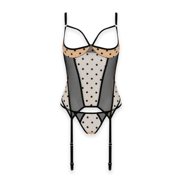 Корсет Passion Marina Corset Beige XXL/XXXL