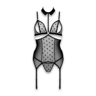 Corset and panties Passion Dominica Corset Black L/XL