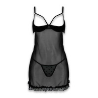 Пеньюар Passion Marina Chemise Black L/XL