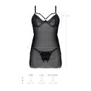 Пеньюар Passion Drosera Chemise Black S/M