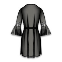 Пеньюар Passion Leafa Peignoir Black S/M