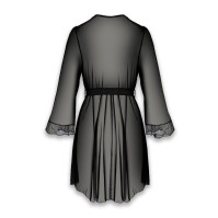 Пеньюар Passion Amberly Black XXL/XXXL