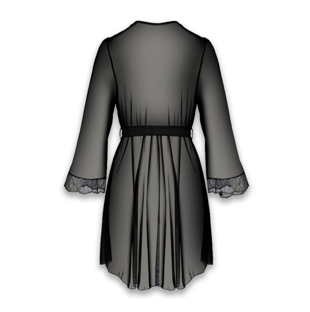 Пеньюар Passion Amberly Black XXL/XXXL