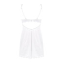 Сукня Obsessive Amor Blanco Underwire Chemise & Thong White L/XL