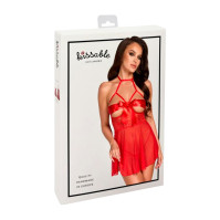 Беби-долл Kissable Sexy Kiss Babydoll Red L/XL