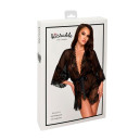 Пеньюар Kissable Midnight Kiss Negligee Black S/M