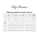 Бебі-дол Leg Avenue Floral Lace Babydoll & String White L