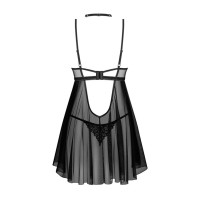 Беби-долл Obsessive Donarella Babydoll & Thong Black XS/S