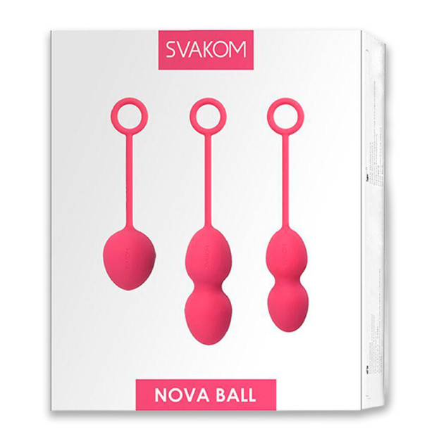 Вагінальні кульки Svakom Nova Plum Red