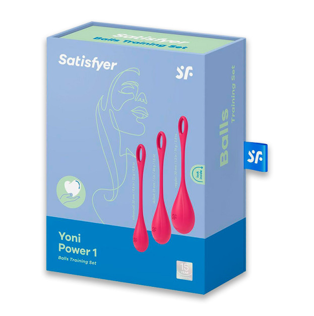 Вагінальні кульки Satisfyer Yoni Power 1 Red