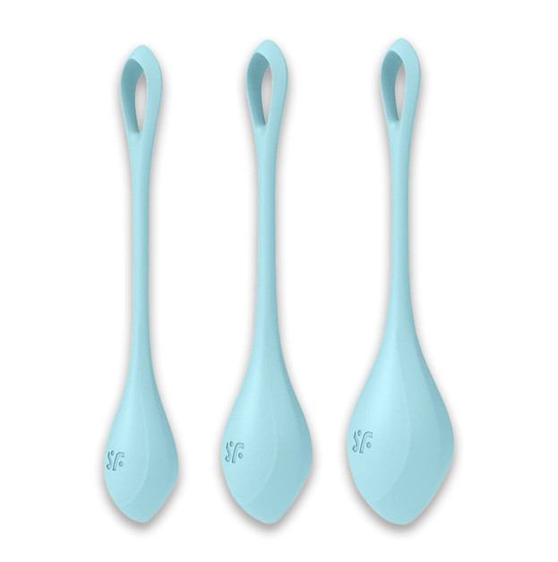 Вагінальні кульки Satisfyer Yoni Power 2 Light Blue