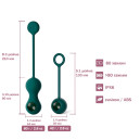 Fun Town Crystal Duo Smart Vaginal Balls with Vibration