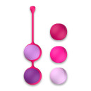Вагінальні кульки Liebe Kewos — Cerise/Candy Violet