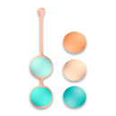 Вагінальні кульки Liebe Kewos — Peach/Mint