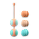 Вагінальні кульки Liebe Kewos — Peach/Mint