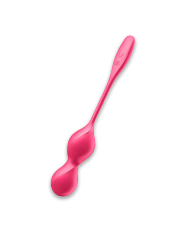 Вагінальні смарт-кульки з вібрацією Satisfyer Love Birds 2 Connect App Red