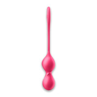 Вагінальні смарт-кульки з вібрацією Satisfyer Love Birds 2 Connect App Red