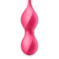 Вагінальні смарт-кульки з вібрацією Satisfyer Love Birds 2 Connect App Red