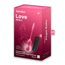 Вагінальні смарт-кульки з вібрацією Satisfyer Love Birds 2 Connect App Red