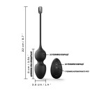 Вагінальні кульки Dorcel Love Balls Black