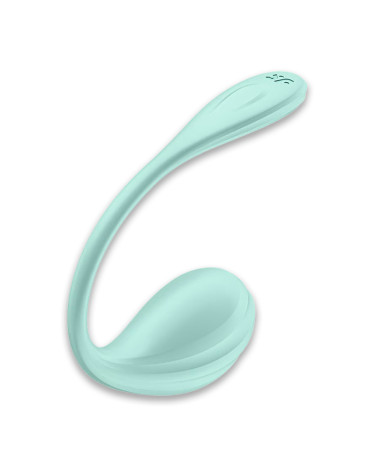 Смарт-віброяйце Satisfyer Smooth Petal Connect App Mint