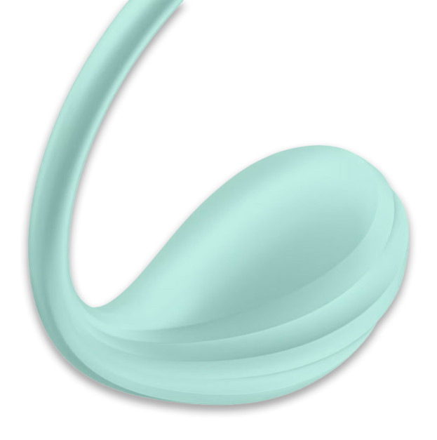 Смарт-віброяйце Satisfyer Smooth Petal Connect App Mint