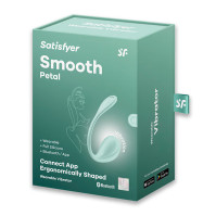 Смарт-віброяйце Satisfyer Smooth Petal Connect App Mint