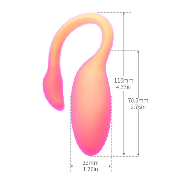 Смарт-віброяйце Magic Motion Flamingo Max Orange