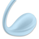 Смарт-віброяйце Satisfyer Smooth Petal Connect App Light Blue