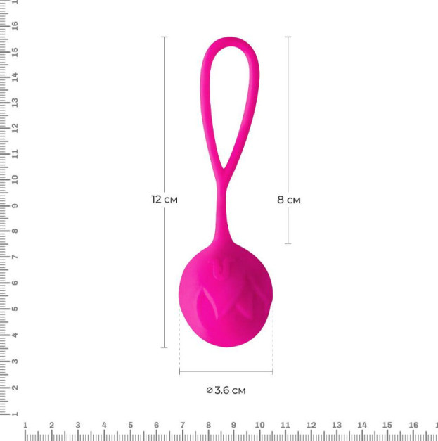 Вагинальные шарики Adrien Lastic Geisha Lastic Balls Mía Magenta L
