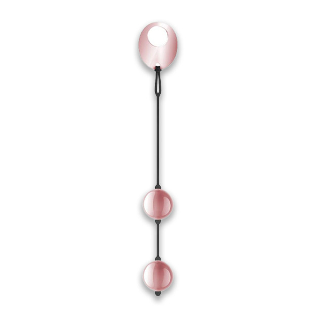 Металлические вагинальные шарики Rosy Gold-Nouveau Kegel Balls