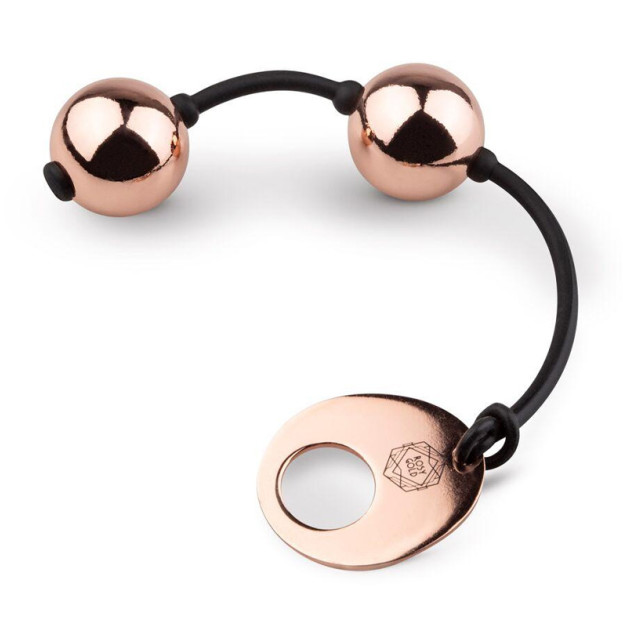 Металлические вагинальные шарики Rosy Gold-Nouveau Kegel Balls