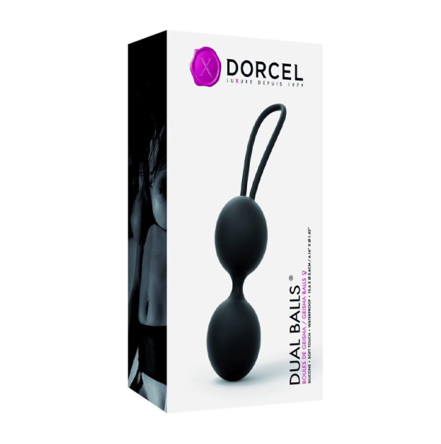Вагінальні кульки Dorcel Dual Balls Black