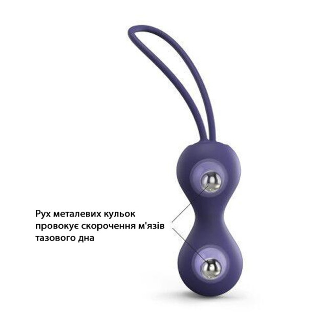 Вагінальні кульки Love To Love JOIA-MIDNIGHT INDIGO