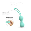 Вагінальні кульки Love To Love JOIA-ENJOY MINT