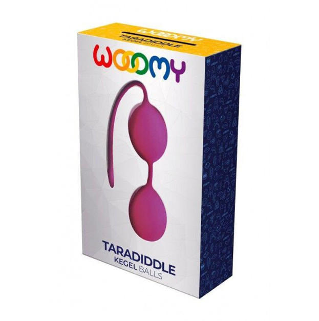 Вагинальные шарики Wooomy Taradiddle Magenta Kegel Ball