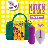 Вагінальні кульки FeelzToys Motion Love Balls Twisty