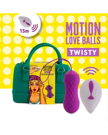 Вагінальні кульки FeelzToys Motion Love Balls Twisty