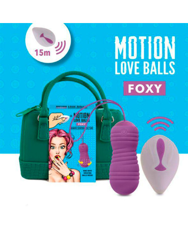 Вагінальні кульки FeelzToys Motion Love Balls Foxy