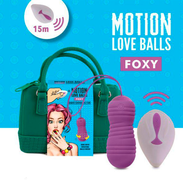 Вагінальні кульки FeelzToys Motion Love Balls Foxy