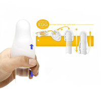Яйцо-мастурбатор Tenga Clicker коричневое