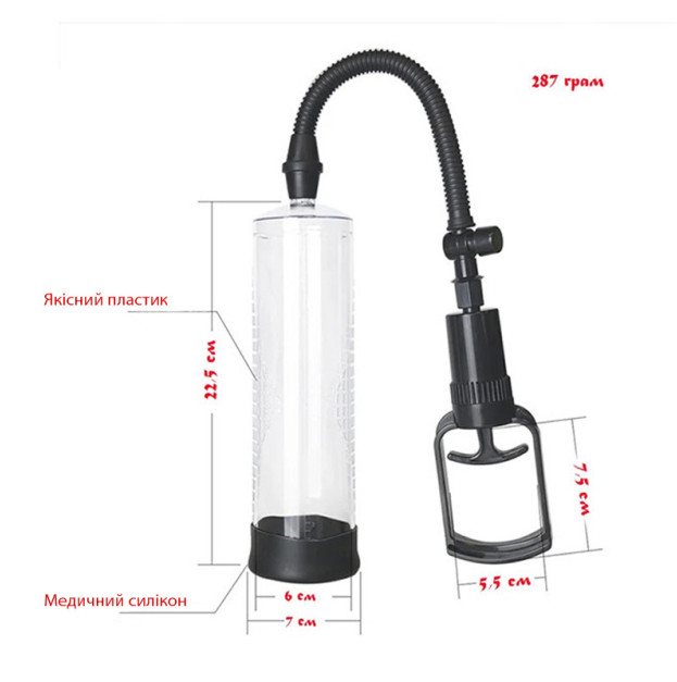 Sexybridal Black Penis Vacuum Pump