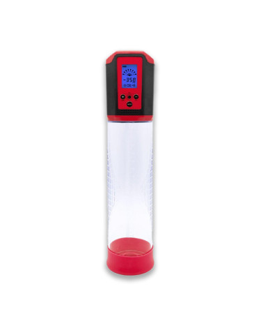 Автоматична вакуумна помпа Man Powerup Passion Pump LED-табло Red