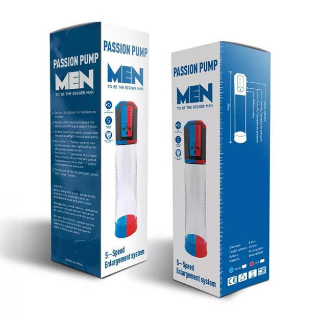 Автоматический вакуумный насос Man Powerup Passion Pump Red