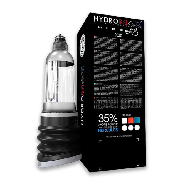 Гідропомпа Bathmate Hydromax X30 Wide Boy Crystal Clear