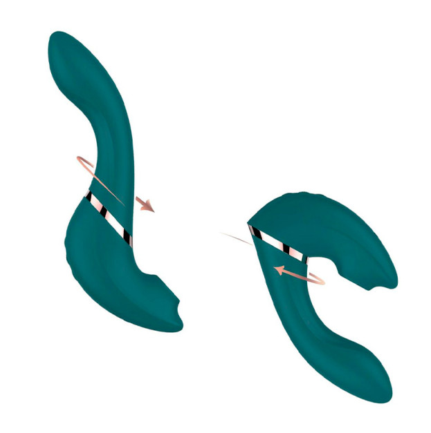 Вакуумный вибратор Swan The Monarch Swan Teal