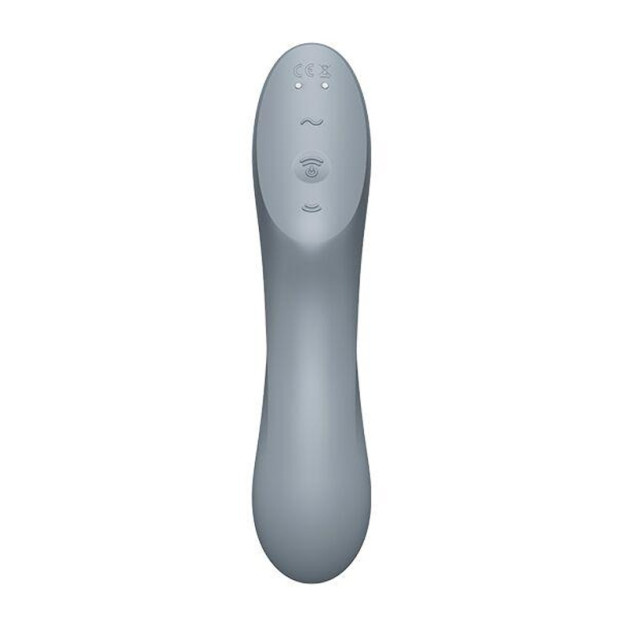 Вакуумный вибратор Satisfyer Curvy Trinity 3 BlueGrey