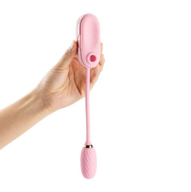 Вакуумний кліторальний стимулятор Otouch Louis Vibrate Pink