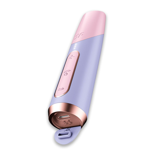 Вакуумний стимулятор Satisfyer Bold Kiss Violet